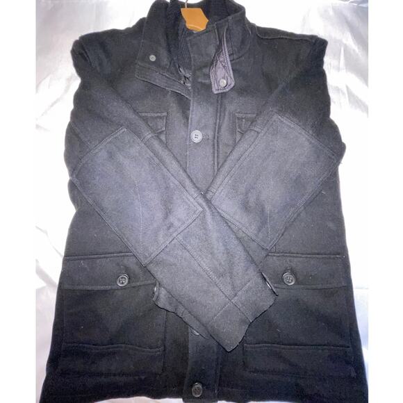 Andrew Marc New York Men's Wool Blend Coat - Size L -‎ Excellent Quality - Picture 3 of 12